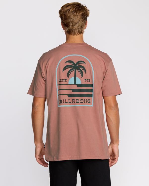 Billabong Portal Premium Short Sleeve T-Shirt - Dusty Rose