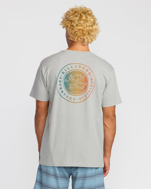 Billabong Rockies A/Div Short Sleeve T-Shirt - Silver