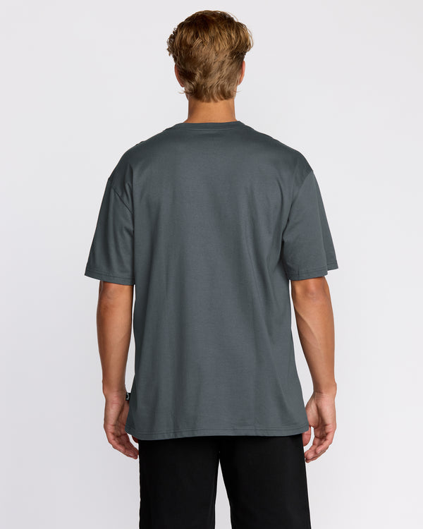 Billabong Rotor Diamond Regular Short Sleeve T-Shirt - Midnight Blue