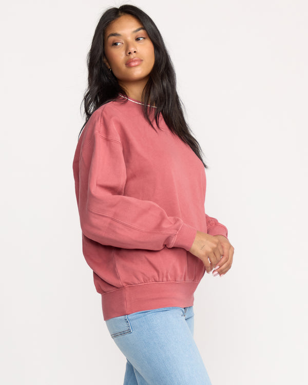 Billabong So Sunny Kendal Crewneck Sweatshirt - Wild Ginger