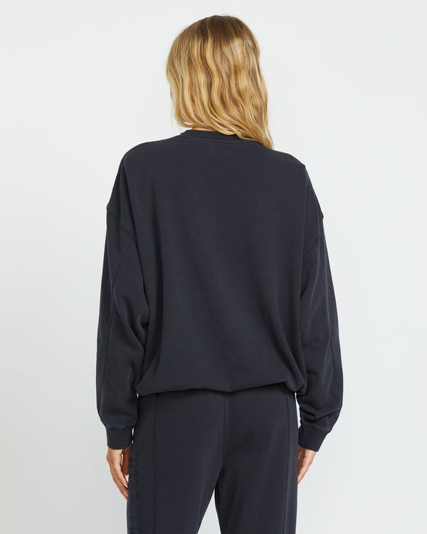 Billabong So Typical Kendal Crew Sweatshirt - Black Pebble