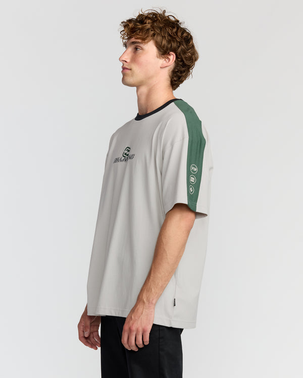 Billabong Spec 73 Iconic Short Sleeve T-Shirt - Silver