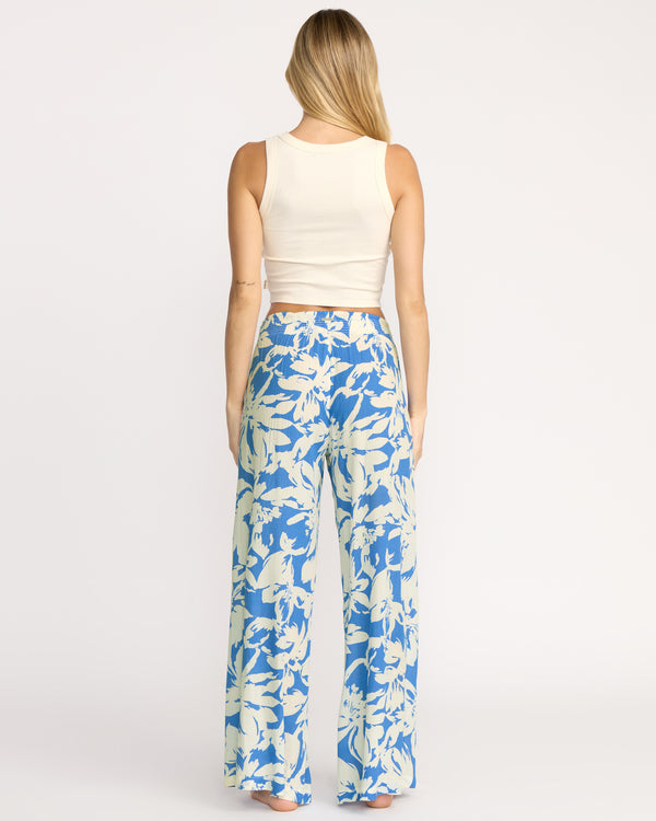 Billabong Split Spirit Elastic Waist Pants - True Blue