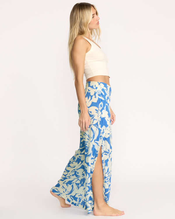 Billabong Split Spirit Elastic Waist Pants - True Blue