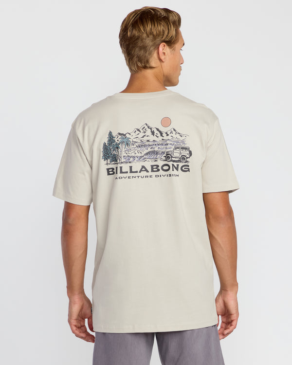Billabong State Park A/Div Short Sleeve T-Shirt - Chino