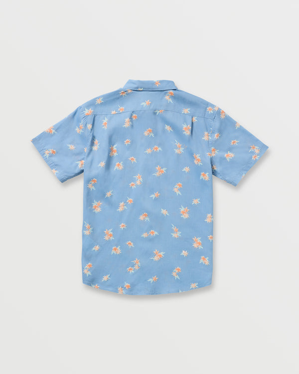 Billabong Sundays Mini Short Sleeve Shirt - Carolina Blue