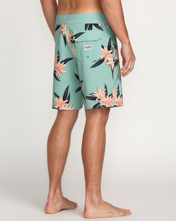 Billabong Sundays Pro Performance 19" Boardshorts - Mist Green