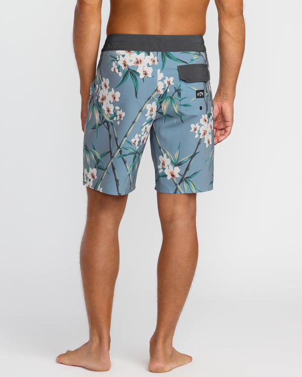 Billabong Sundays Pro Performance 19" Boardshorts - Steel Blue