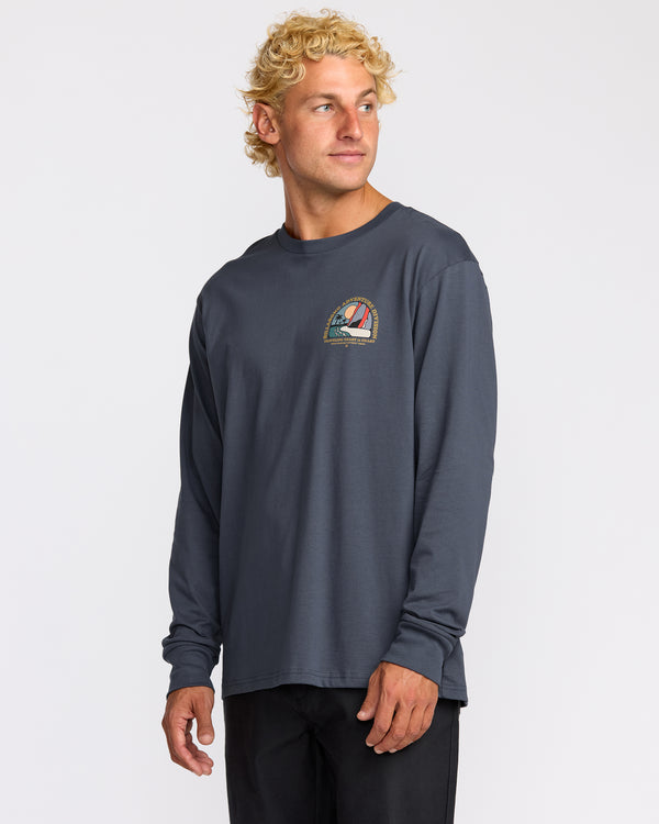 Billabong Sundown A/Div Long Sleeve T-Shirt - Midnight Blue
