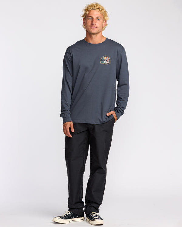 Billabong Sundown A/Div Long Sleeve T-Shirt - Midnight Blue