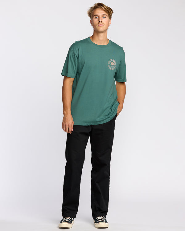 Billabong Sunny Days Premium Short Sleeve T-Shirt - Sage Green
