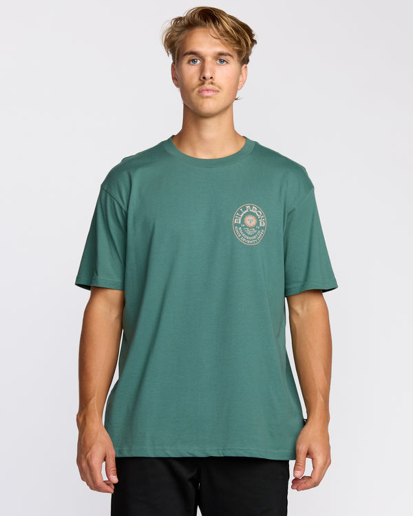 billabong Sunny Days Premium Short Sleeve T-Shirt - Sage Green
