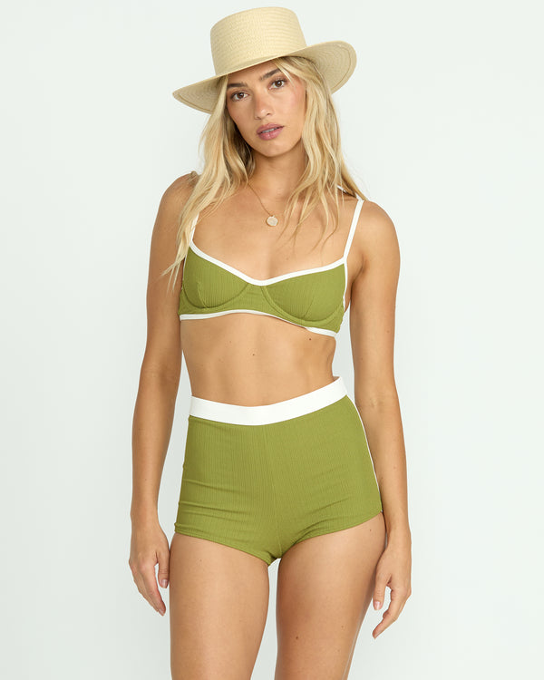 Billabong Sunrays Tami Underwire Bikini Top - Ranger Green