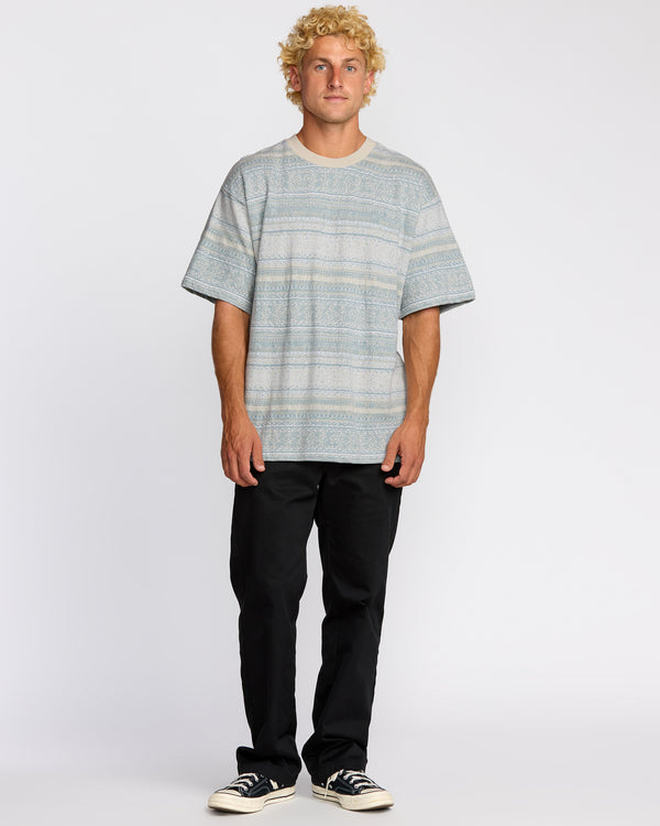 Billabong Sunshines Garage Short Sleeve T-Shirt - Stone Blue