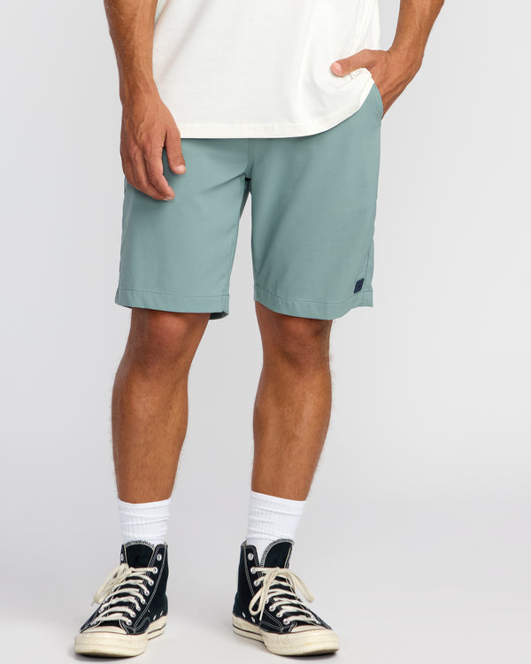 billabong Surftrek Journey 20" Hybrid Shorts - Sea Blue