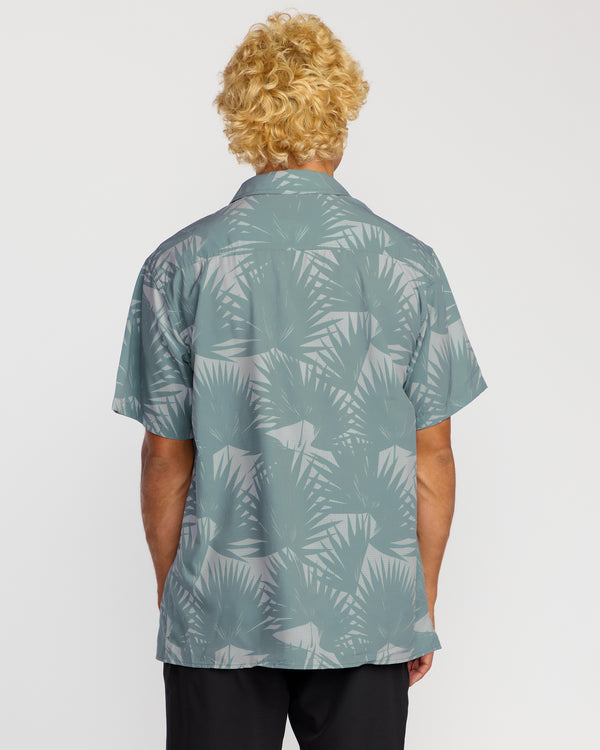 Billabong Surftrek Perf Short Sleeve Shirt - Sea Blue