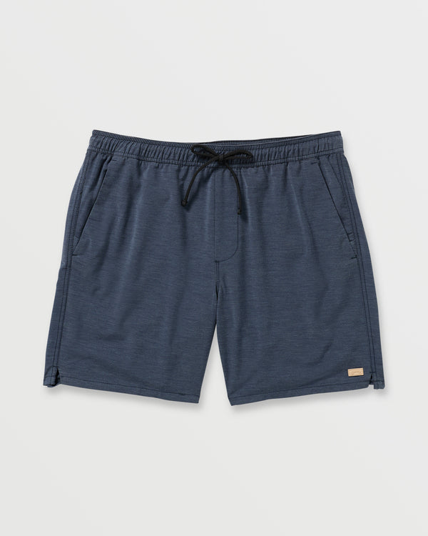 Billabong Surftrek Transit Elastic 17" Hybrid Shorts - Navy