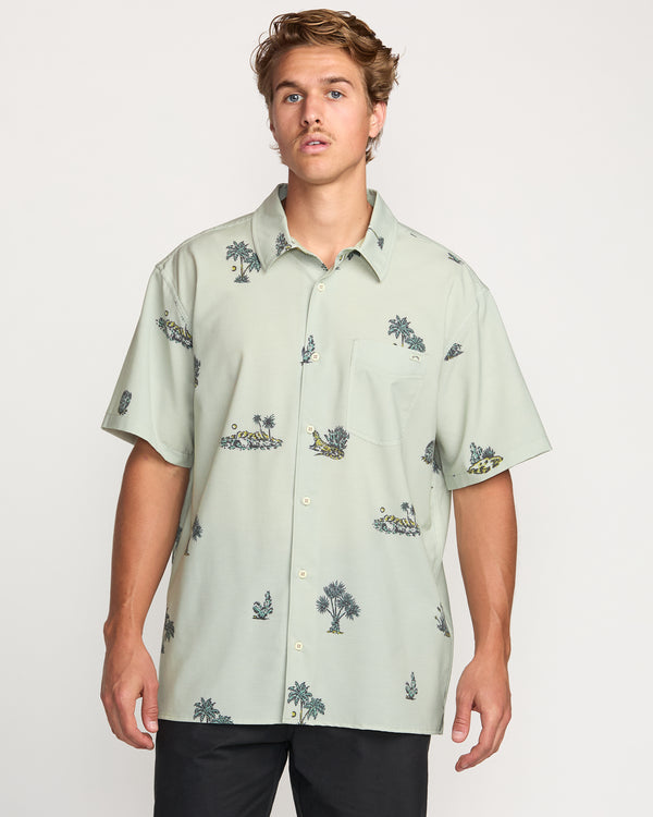 Billabong Surftrek Transit Short Sleeve Shirt - Chino
