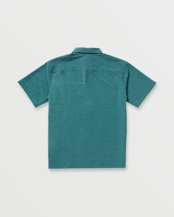 Billabong Surftrek Transit Short Sleeve Shirt - Marine