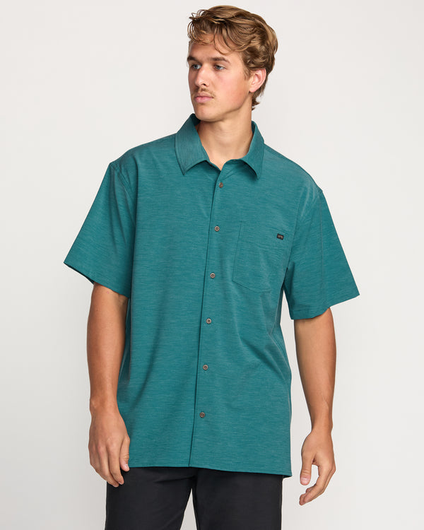 billabong Surftrek Transit Short Sleeve Shirt - Marine