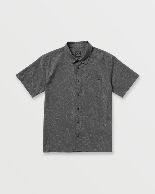 Billabong Surftrek Transit Short Sleeve Shirt - Raven