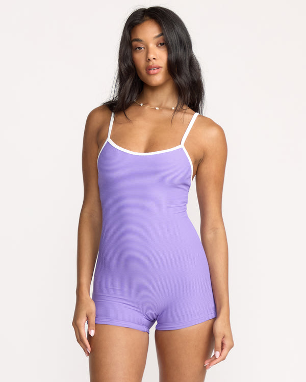 Billabong Tanlines Retro Tank Surfsuit - Purple Punch