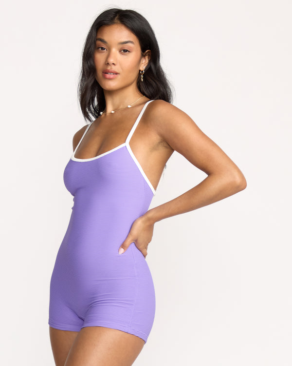Billabong Tanlines Retro Tank Surfsuit - Purple Punch