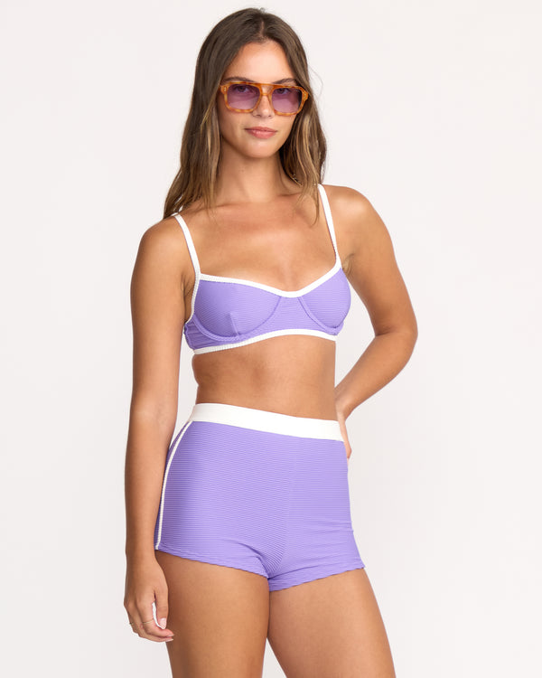 Billabong Tanlines Tami Underwire Bikini Top - Purple Punch