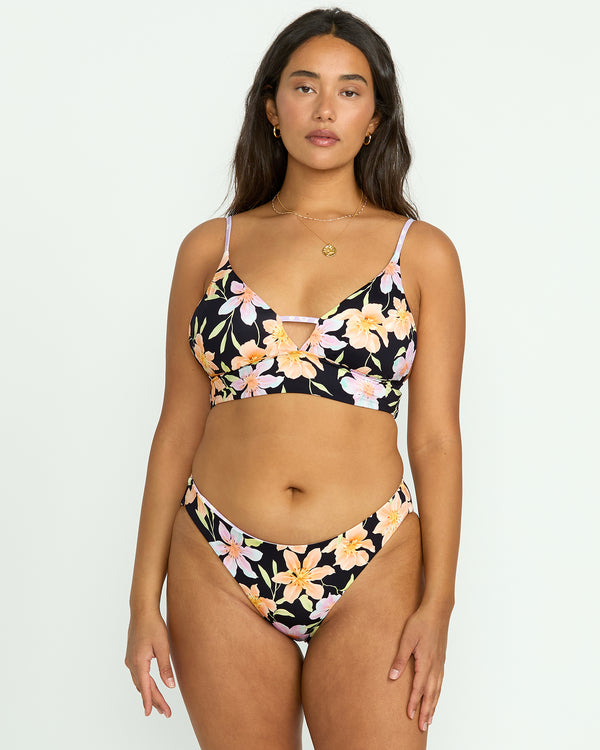 billabong Twin Sol Reversible V Neck Cami Bikini Top - Multi