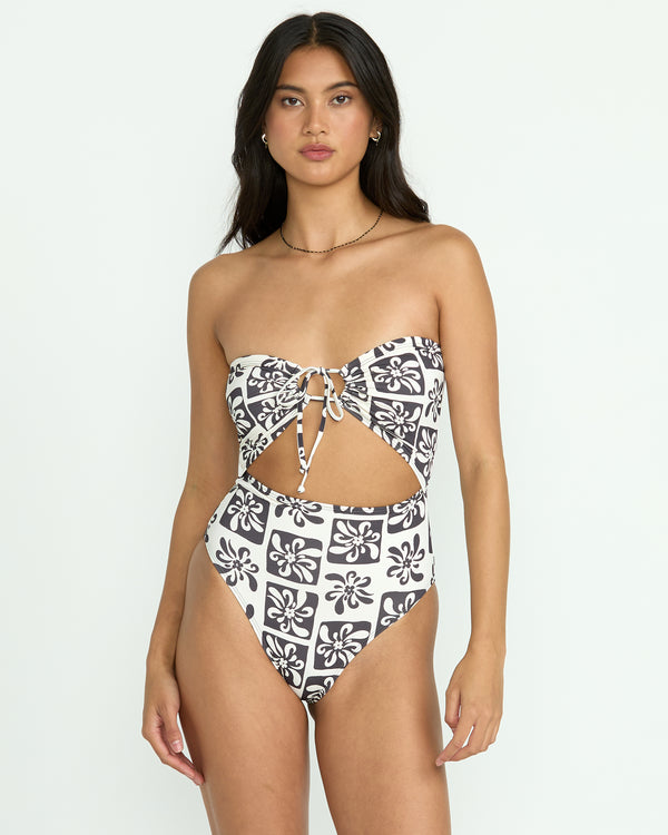 Billabong Ur A Legend Andrew One-Piece Swimsuit - Black Sands