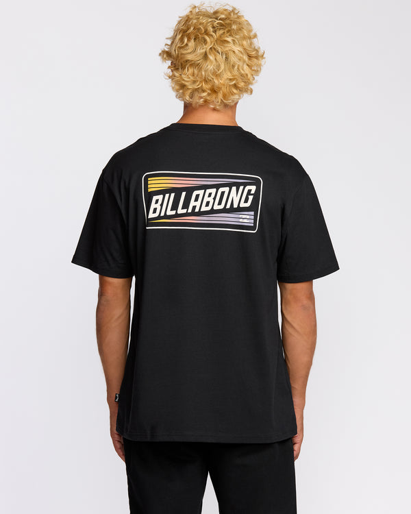 Billabong Walled Regular Short Sleeve T-Shirt - Black