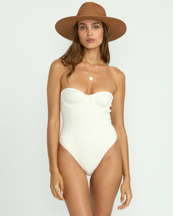 billabong Wander Over Hailey One-Piece Swimsuit - Salt Crystal