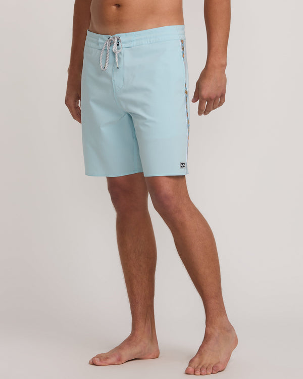 Billabong Wategos Lo Tide 19" Boardshorts - Dusty Blue