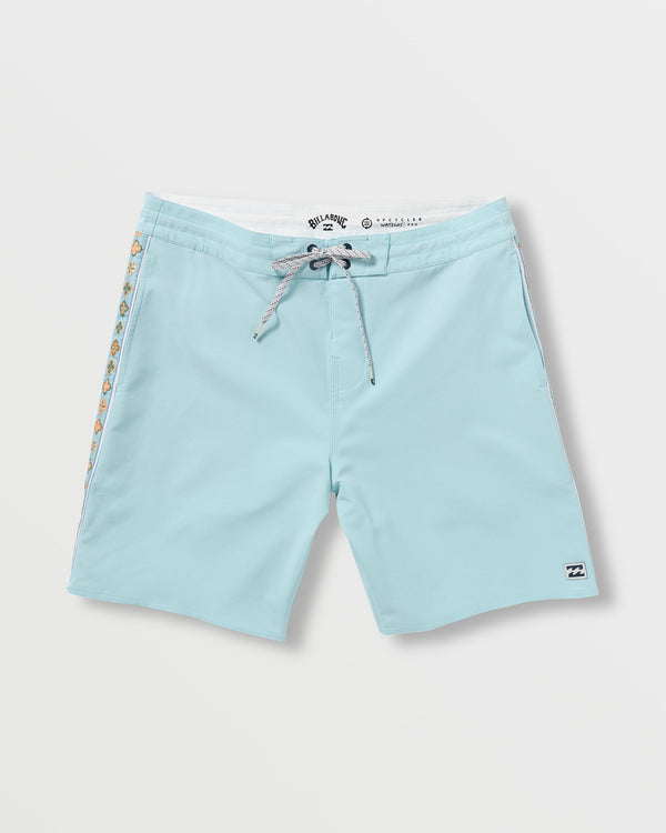 billabong Wategos Lo Tide 19" Boardshorts - Dusty Blue