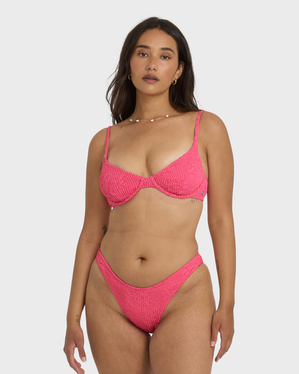 Billabong Were Wild Hike Bikini Bottom - Paradise Pink
