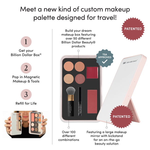 Billion Dollar Brows Magnetic Travel Brush Set