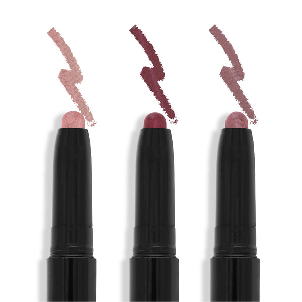 Billion Dollar Brows Shimmer Eyeshadow Stick Trio – Billion Dollar Beauty