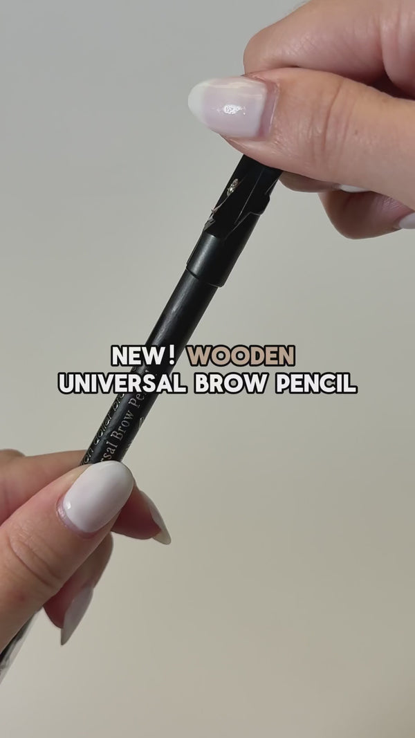 Billion Dollar Brows Wooden Universal Brow Pencil – Billion Dollar Beauty