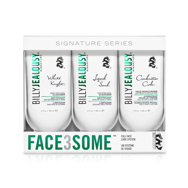 billy jealousy Face3some Travel-Size Face Trio Kit