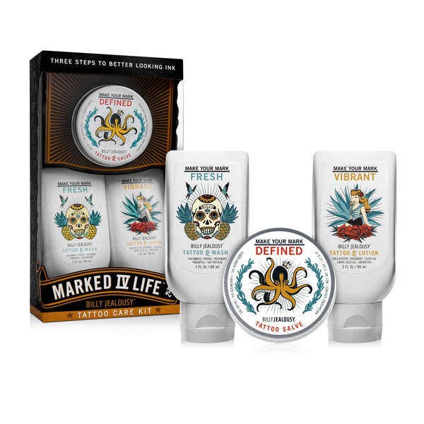 Billy Jealousy Marked IV Life Tattoo Care Kit