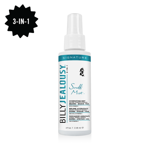 billy jealousy Signature Scruff Mist 3-in-1 (Beard Shave Scruff/Face)