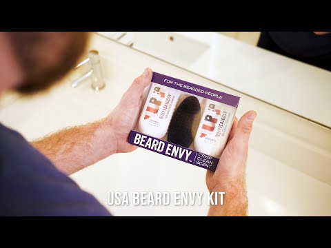 Billy Jealousy USA Beard Envy Kit - Crisp Clean Scent