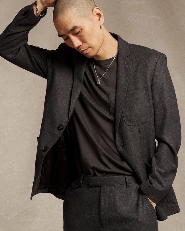 Billy Reid Archie Jacket - Iconic Silk And Wool Blend Tailoring – Billy Reid