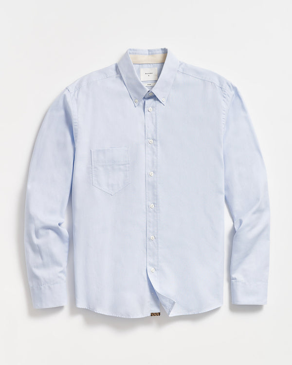 billy reid Arnie Oxford Shirt - 100% Cotton Standard Fit Button Down with Chest Pocket – Billy Reid