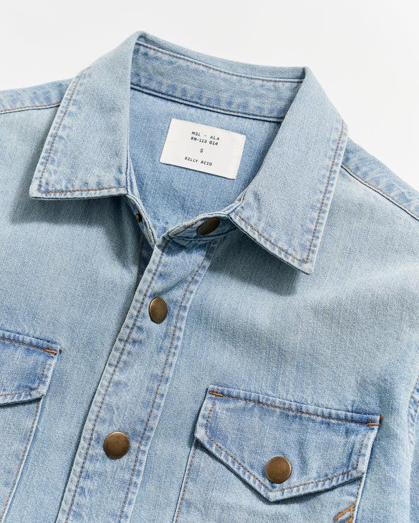 Billy Reid Authentic Women's Shoals Denim Shirt