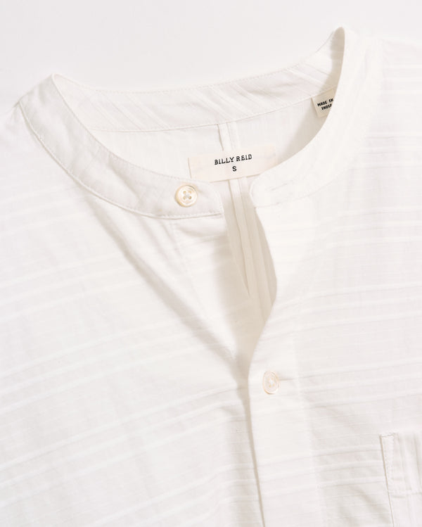 Billy Reid Banded Collar Shirt – Billy Reid
