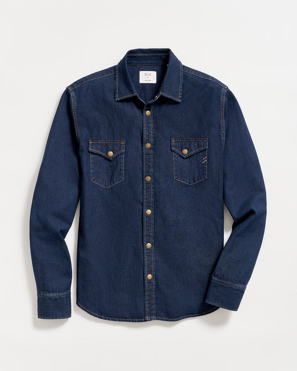 billy reid Billy Reid Shoals Denim Shirt
