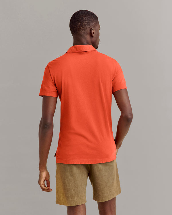 Billy Reid Brick Pensacola Polo Shirt