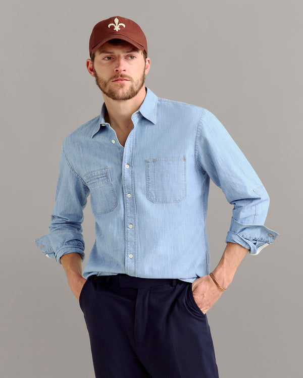 Billy Reid Chambray Field Shirt