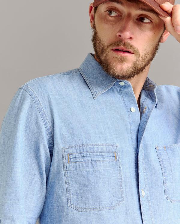 Billy Reid Chambray Field Shirt